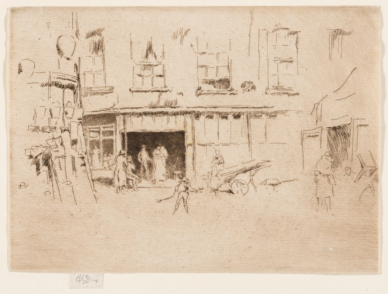 Lille Hof af James Abbott McNeill Whistler