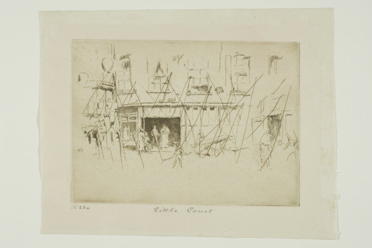Lille Hof af James Abbott McNeill Whistler