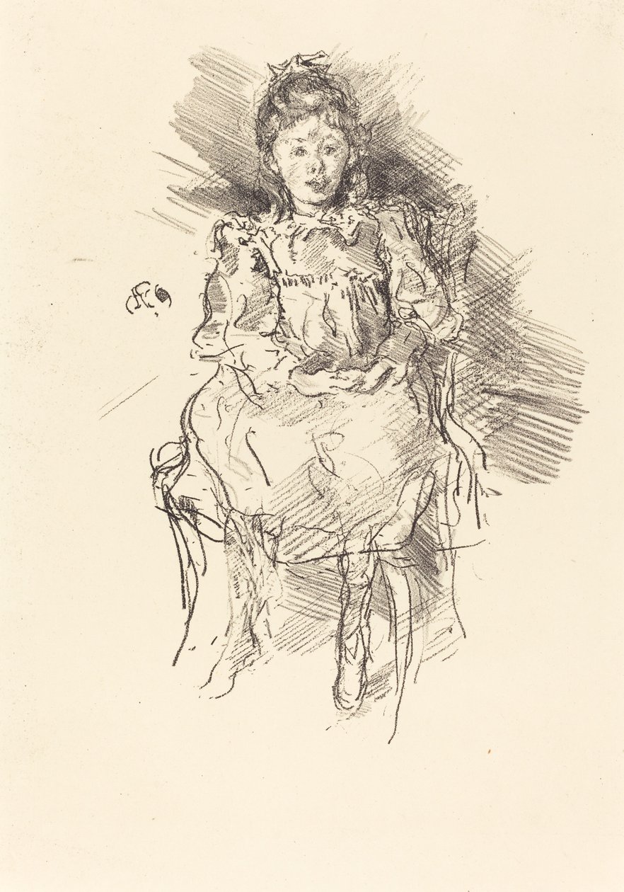 Lille Dorothy af James Abbott McNeill Whistler