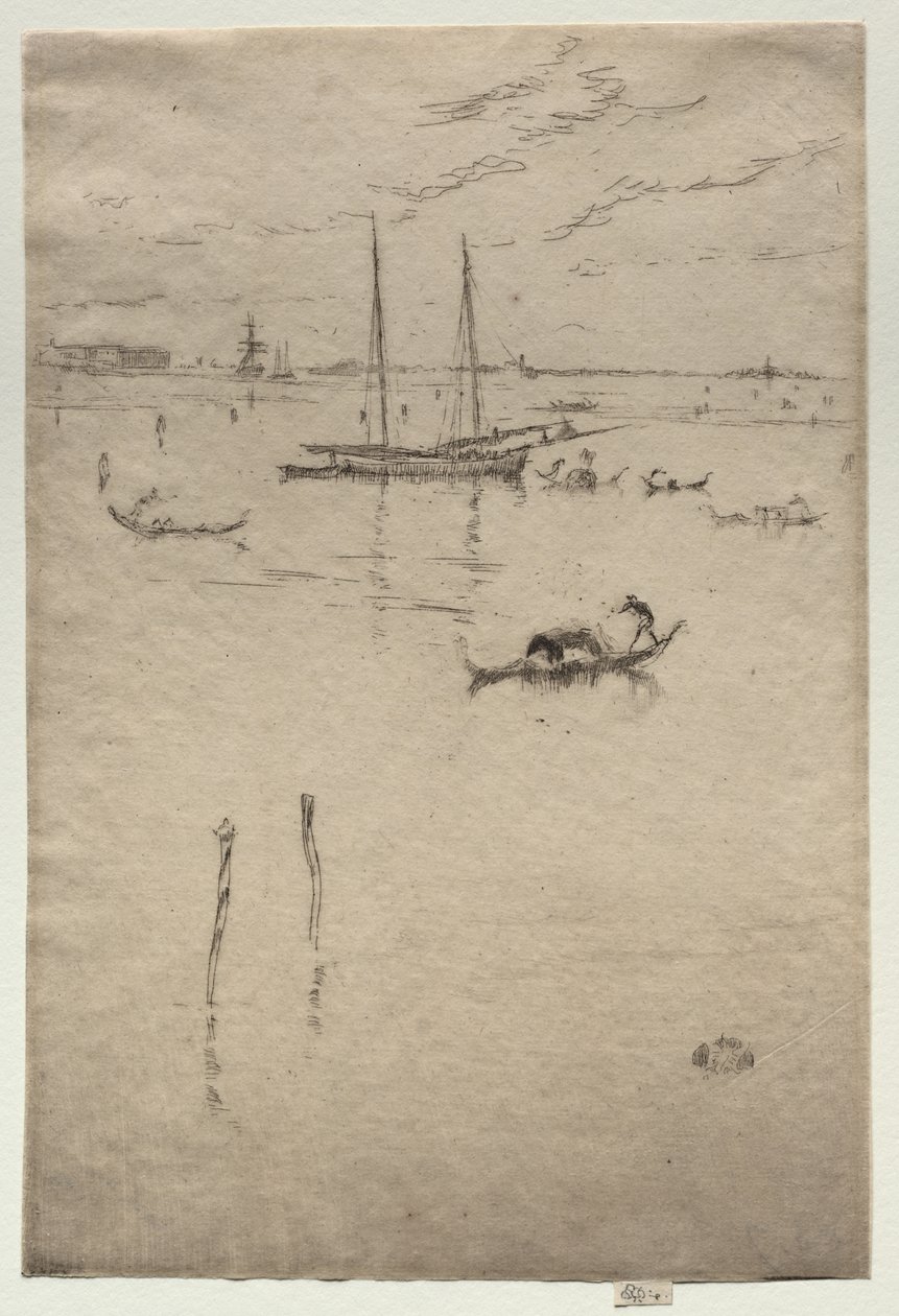 Lille lagune af James McNeill Whistler