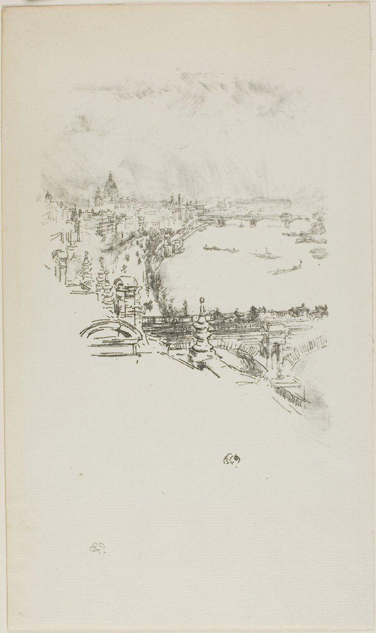 Lille London af James McNeill Whistler