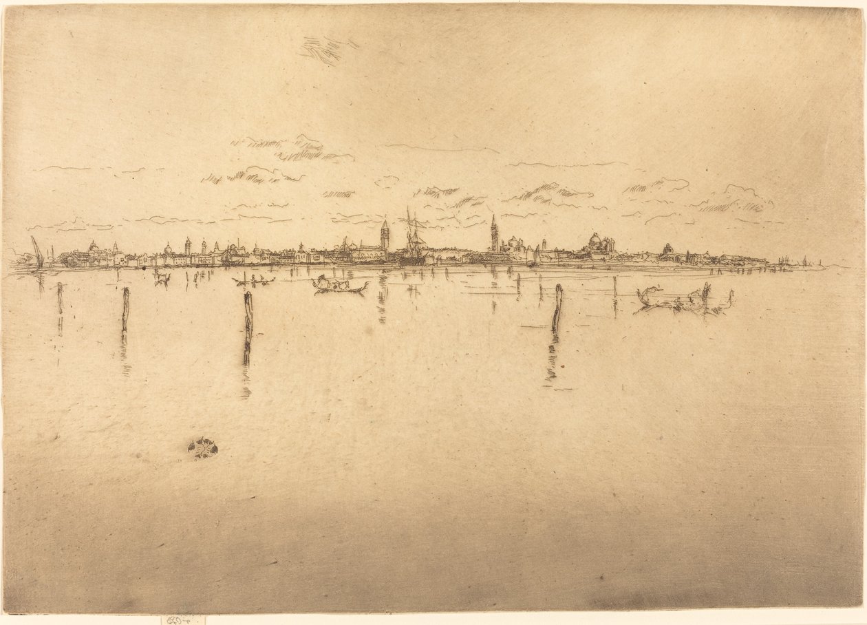 Lille Venedig af James Abbott McNeill Whistler