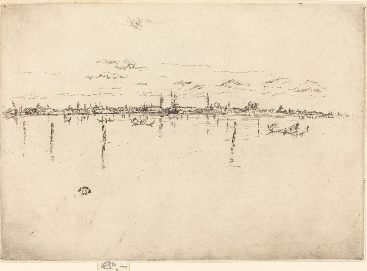 Lille Venedig af James Abbott McNeill Whistler