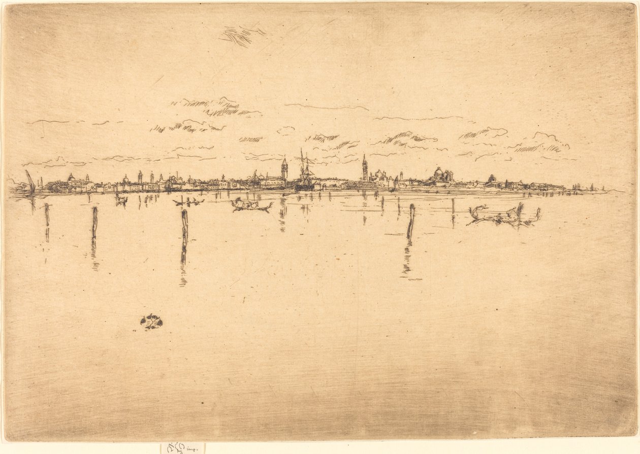 Lille Venedig af James Abbott McNeill Whistler