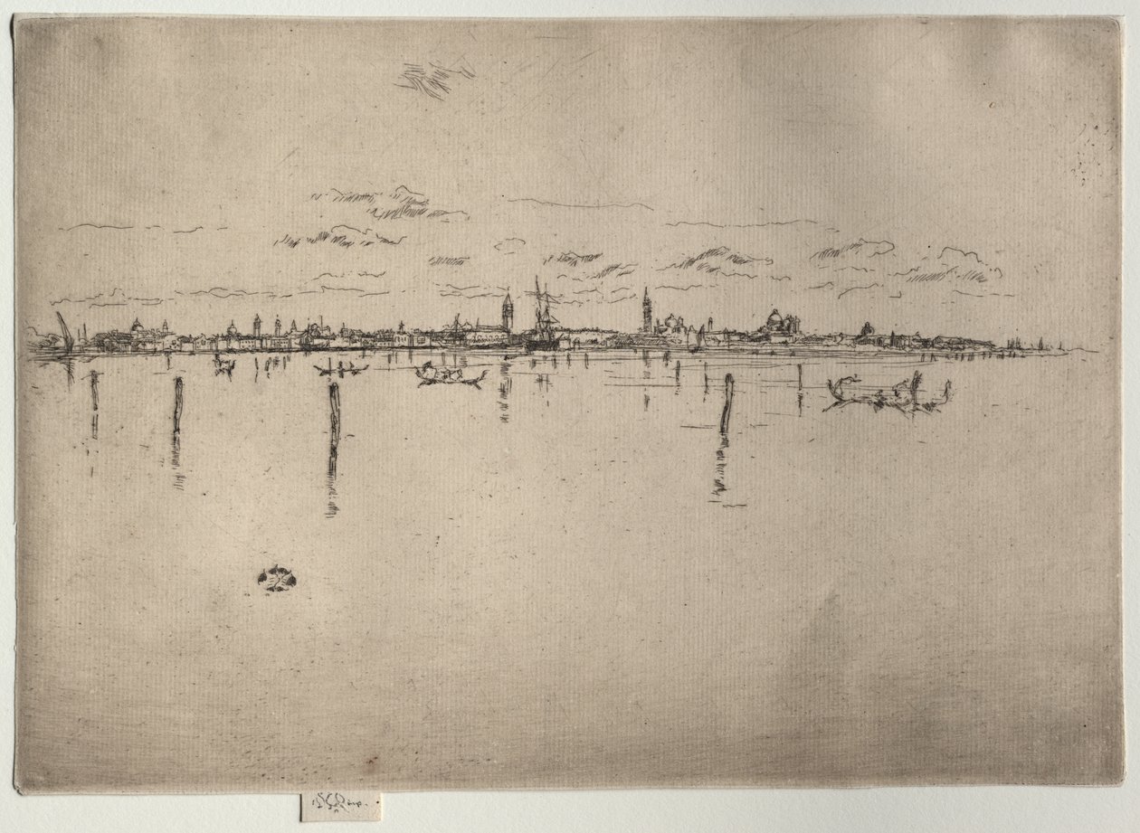 Lille Venedig af James McNeill Whistler