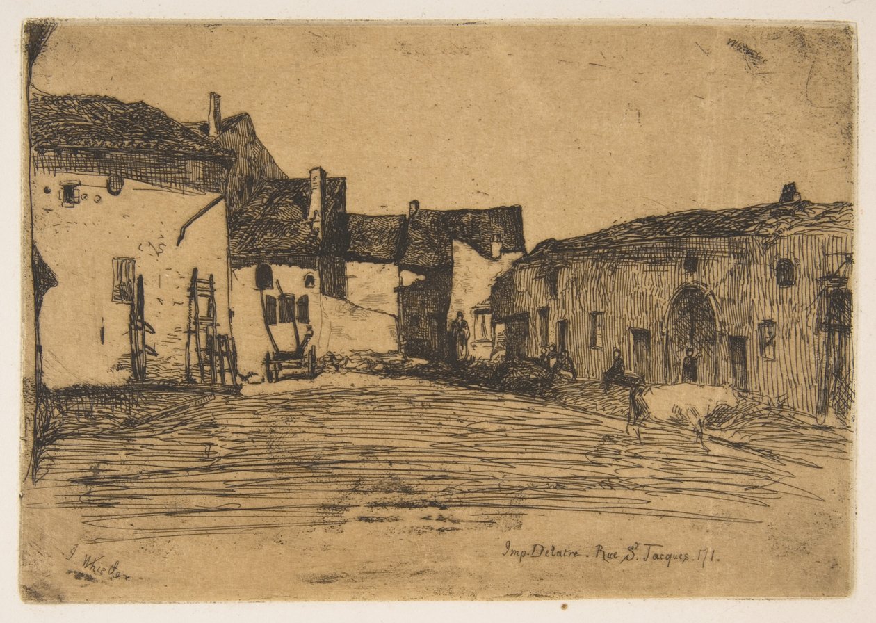 Liverdun af James McNeill Whistler