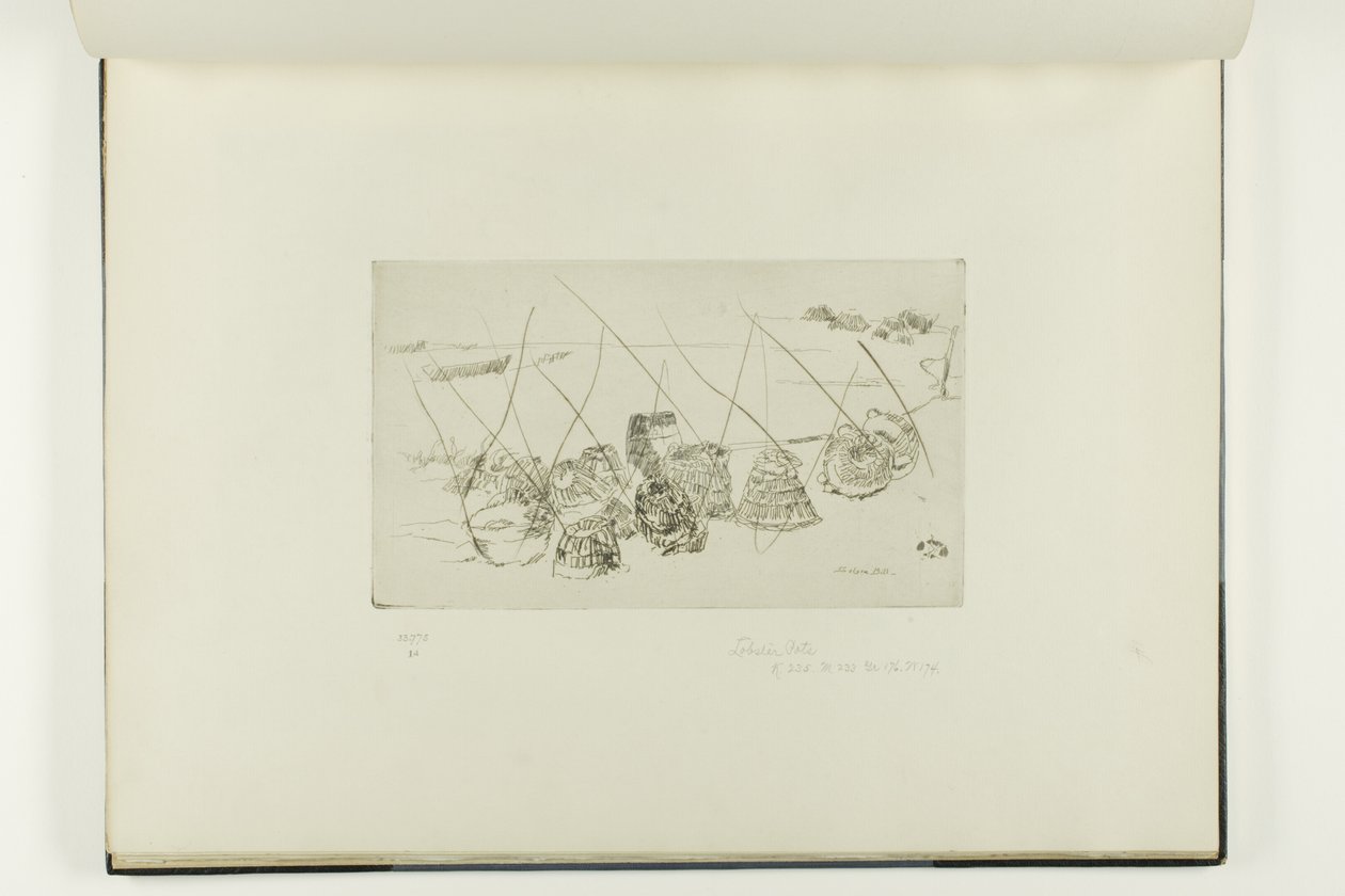 Hummergryder - Selsea Bill af James McNeill Whistler