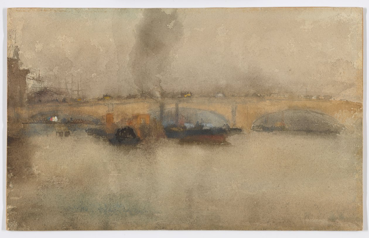 London Bridge af James Abbott McNeill Whistler