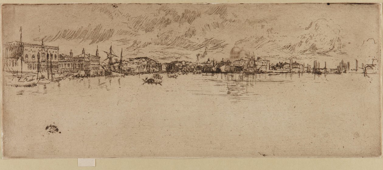 Lange Venedig af James Abbott McNeill Whistler