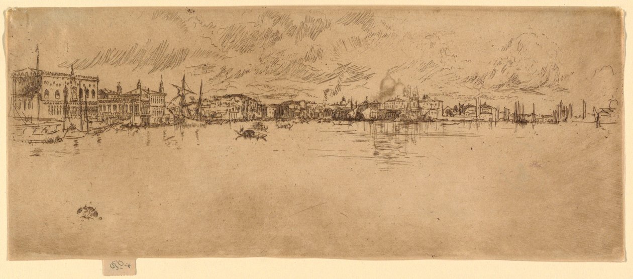 Lange Venedig af James Abbott McNeill Whistler