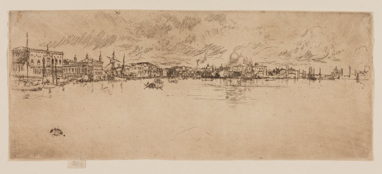 Lange Venedig af James Abbott McNeill Whistler