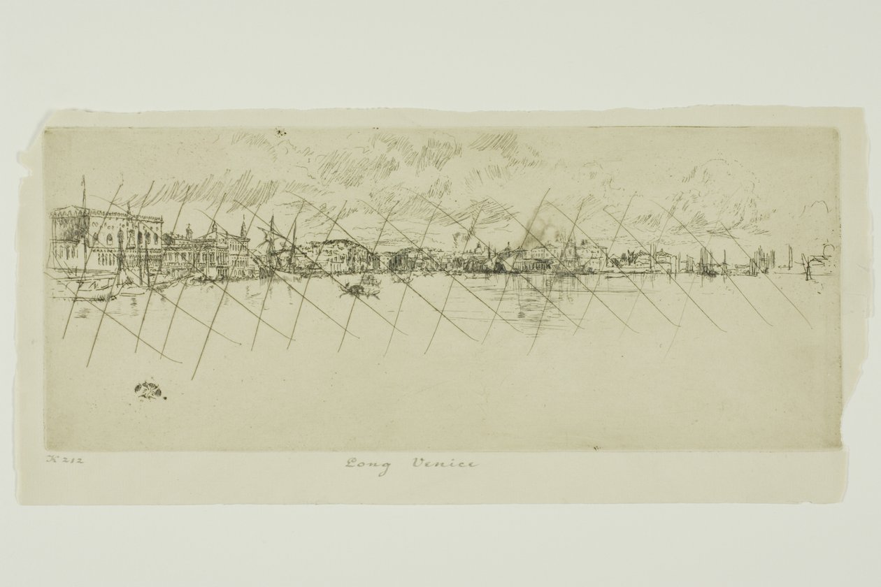 Lange Venedig af James Abbott McNeill Whistler