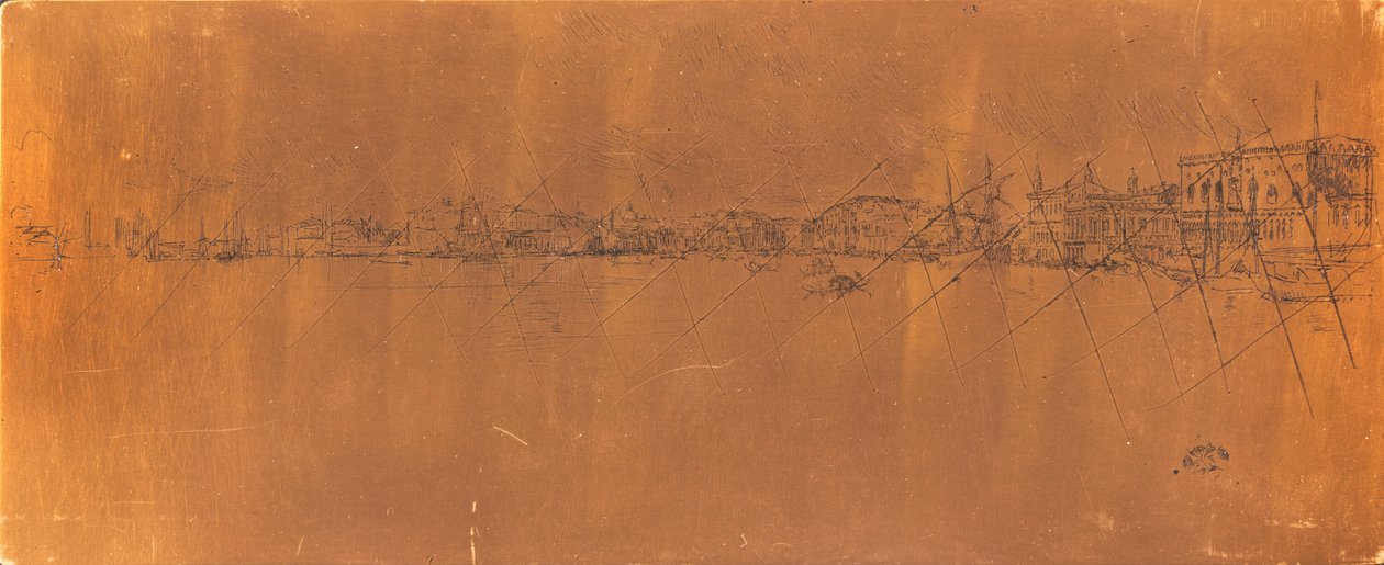 Lange Venedig af James Abbott McNeill Whistler