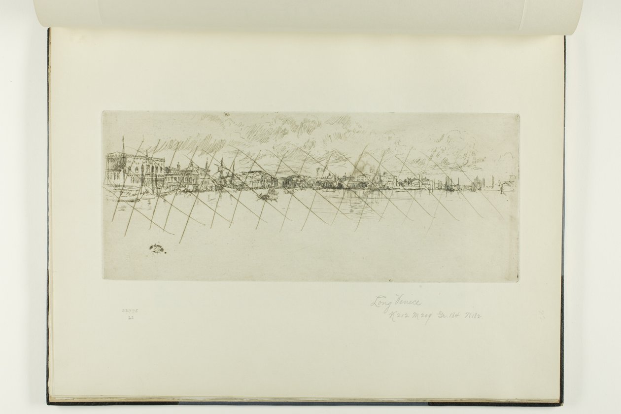 Det lange Venedig af James McNeill Whistler