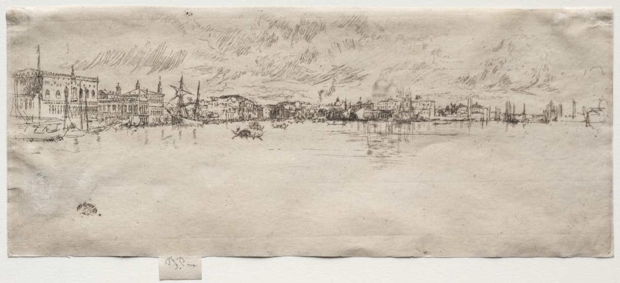 Det lange Venedig af James McNeill Whistler