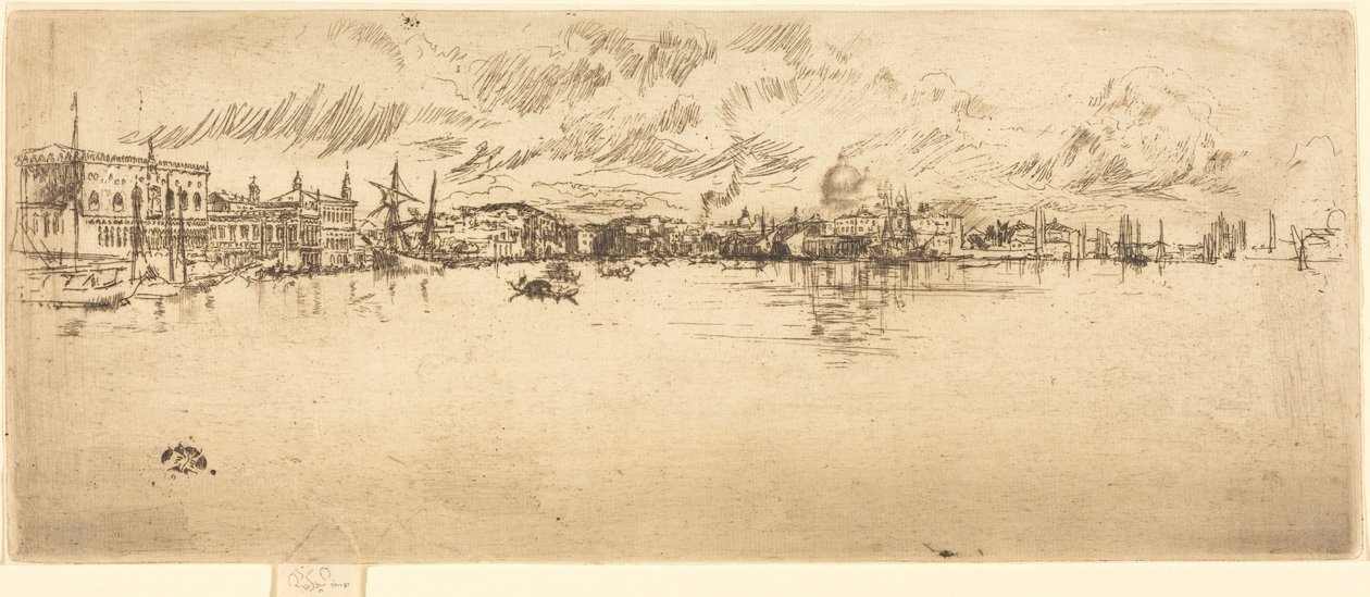 Det lange Venedig af James McNeill Whistler