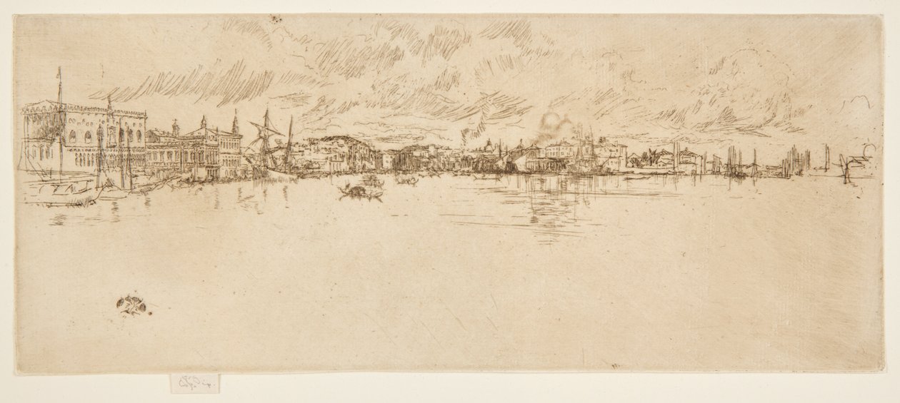 Det lange Venedig af James McNeill Whistler