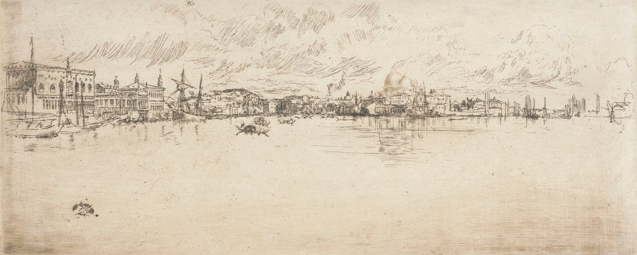 Det lange Venedig af James McNeill Whistler