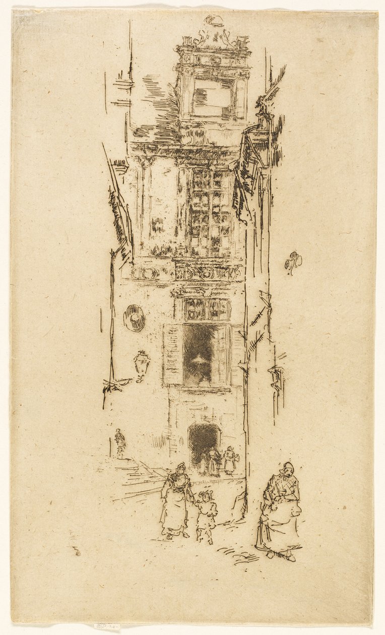 Rådhus, Loches af James Abbott McNeill Whistler