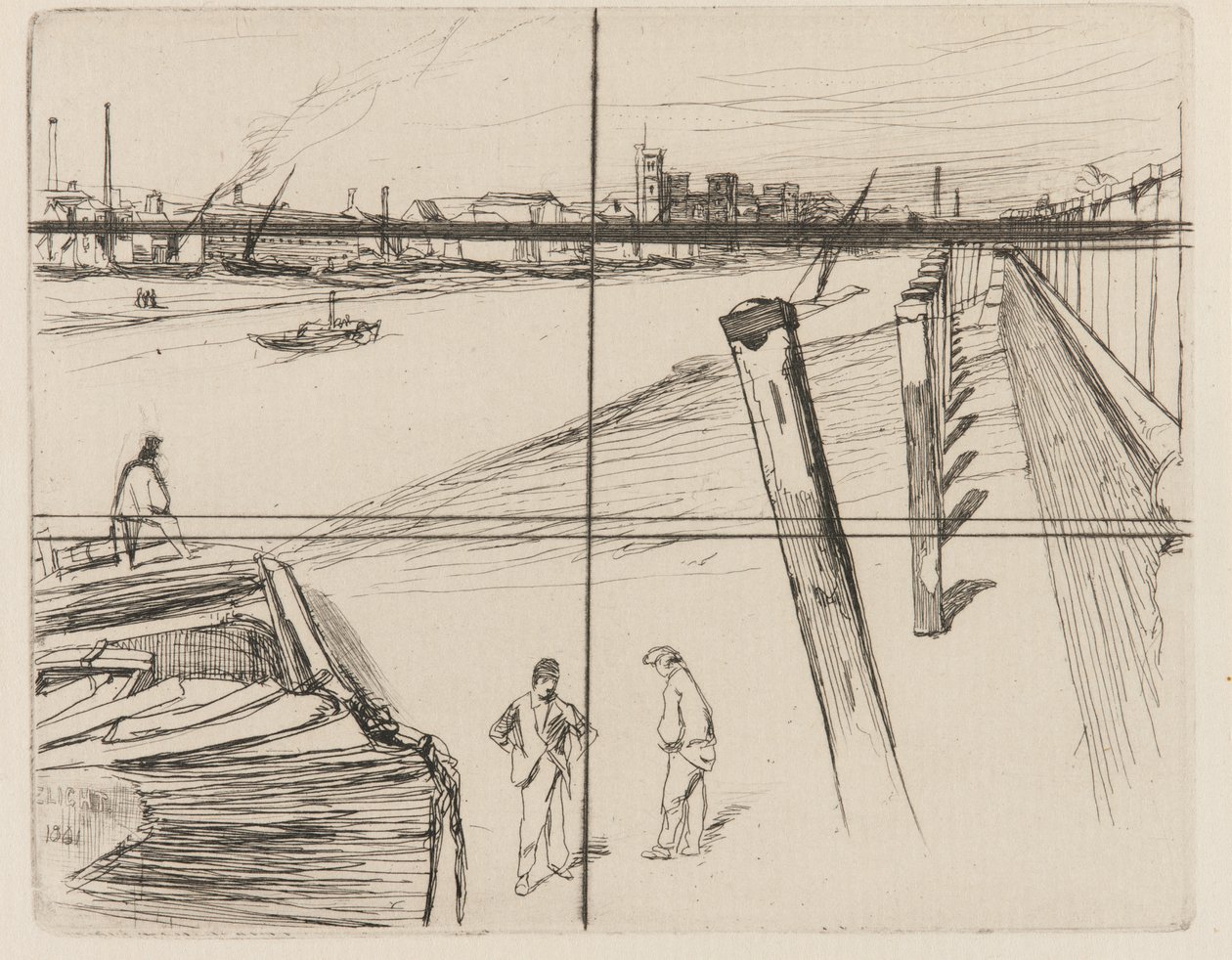 Millbank af James Abbott McNeill Whistler