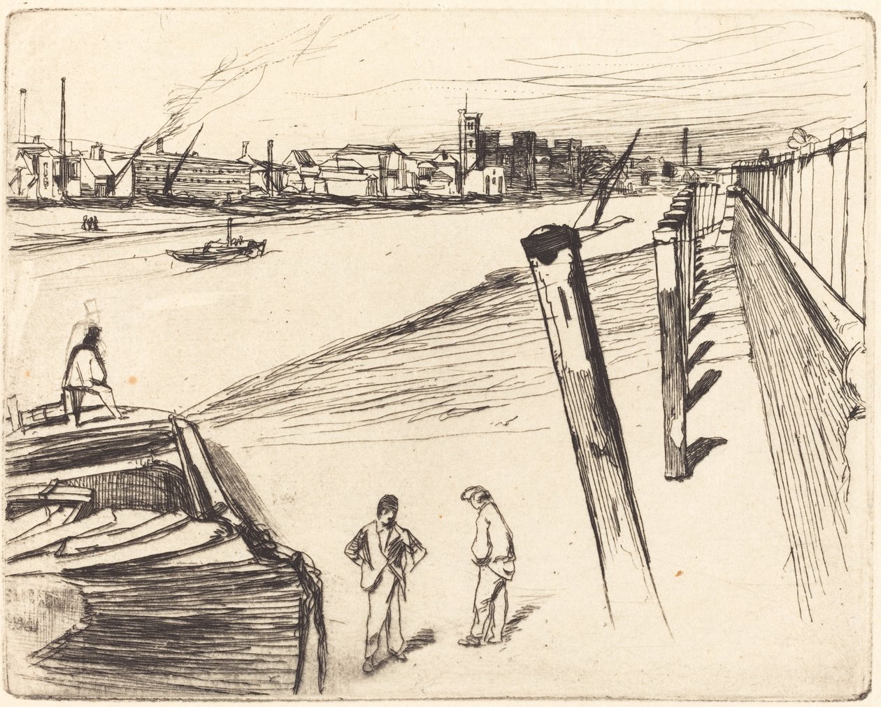 Millbank af James Abbott McNeill Whistler