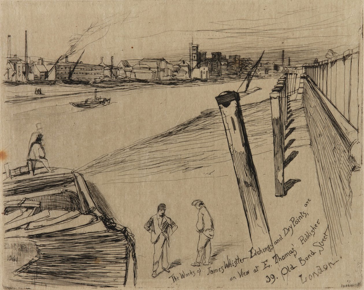 Millbank af James Abbott McNeill Whistler
