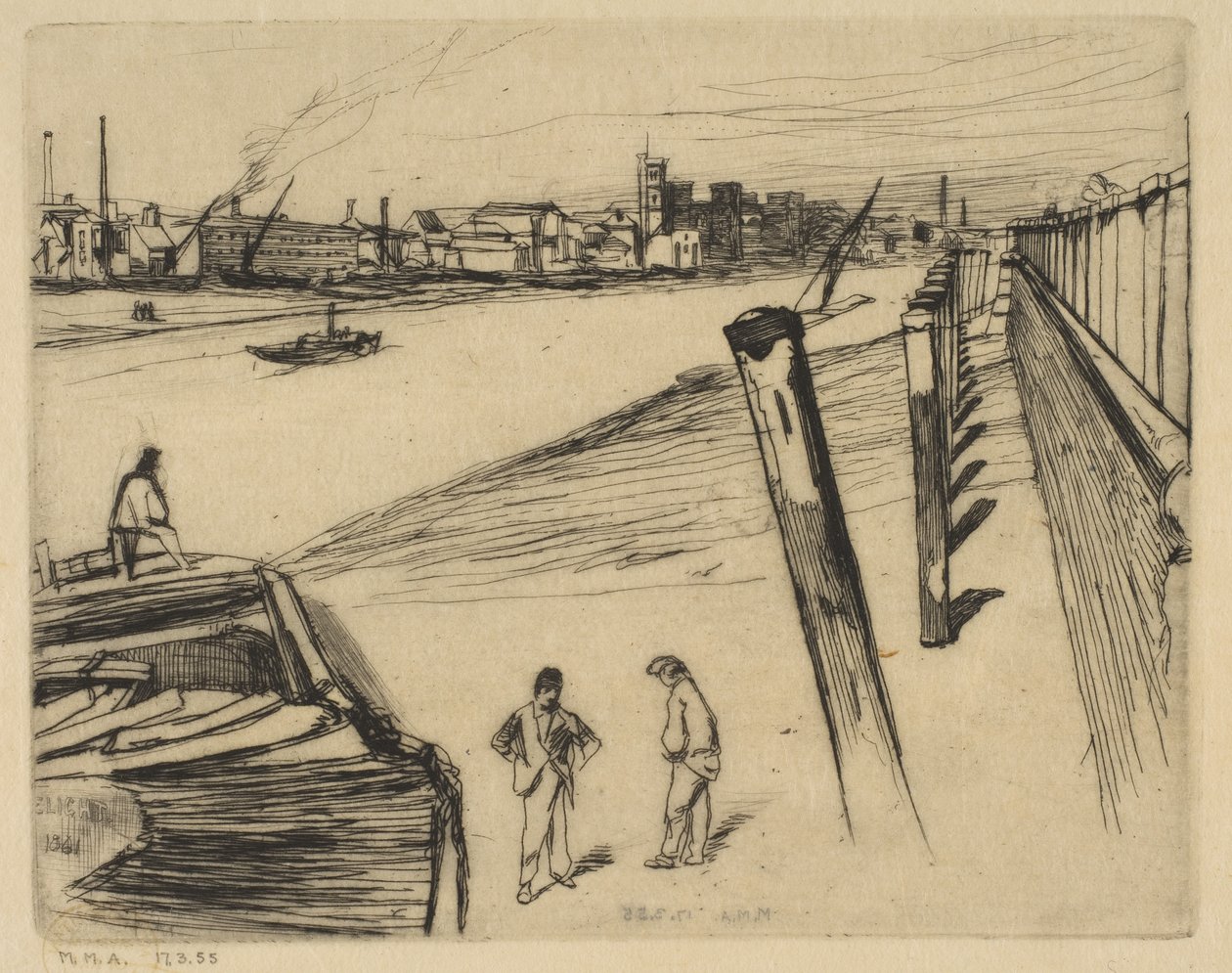 Millbank af James McNeill Whistler