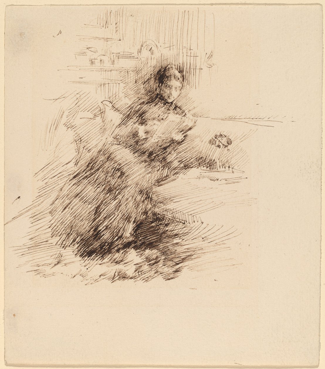 Miss Cumberlege af James Abbott McNeill Whistler