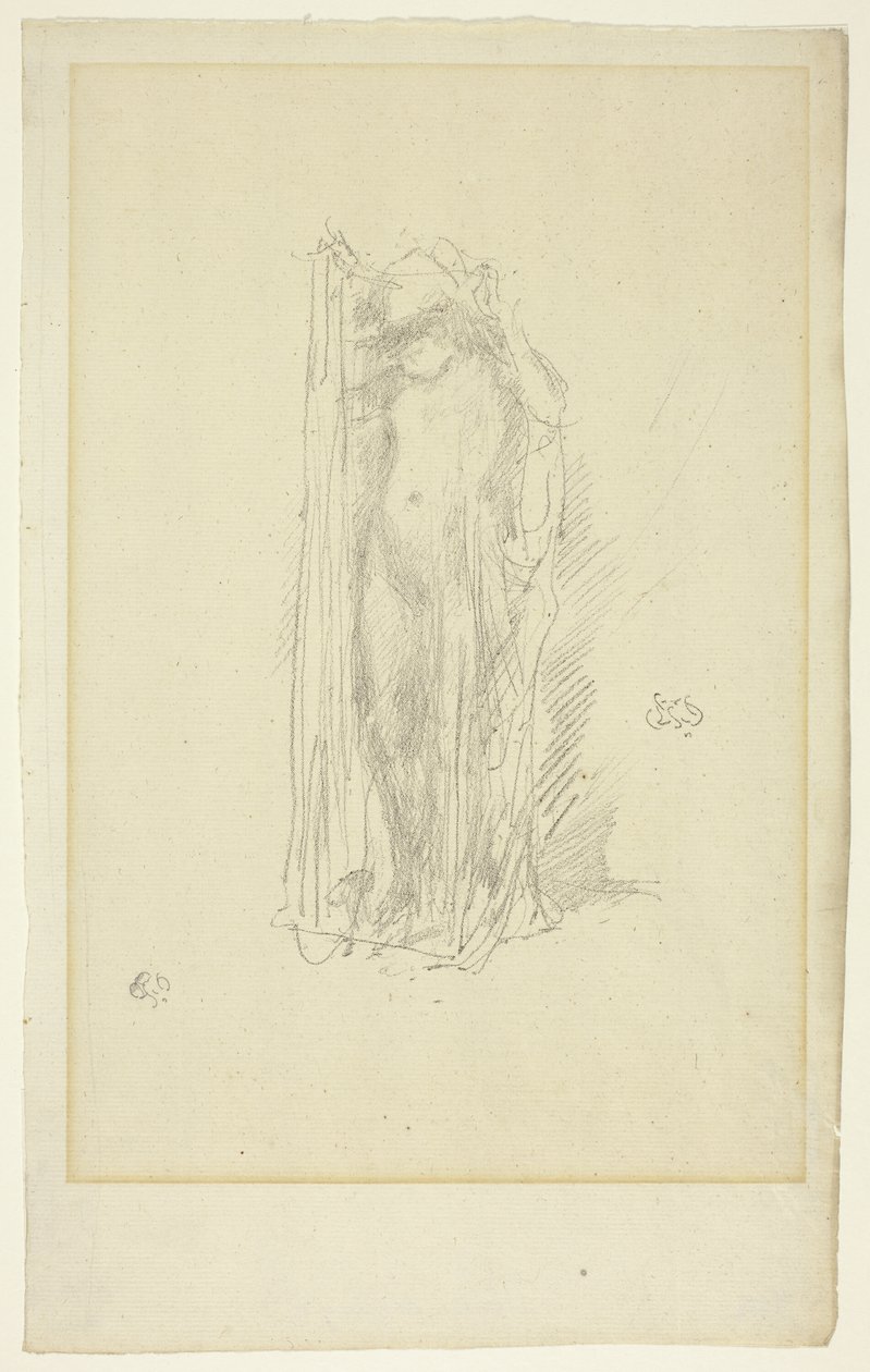 Model Drapering af James Abbott McNeill Whistler