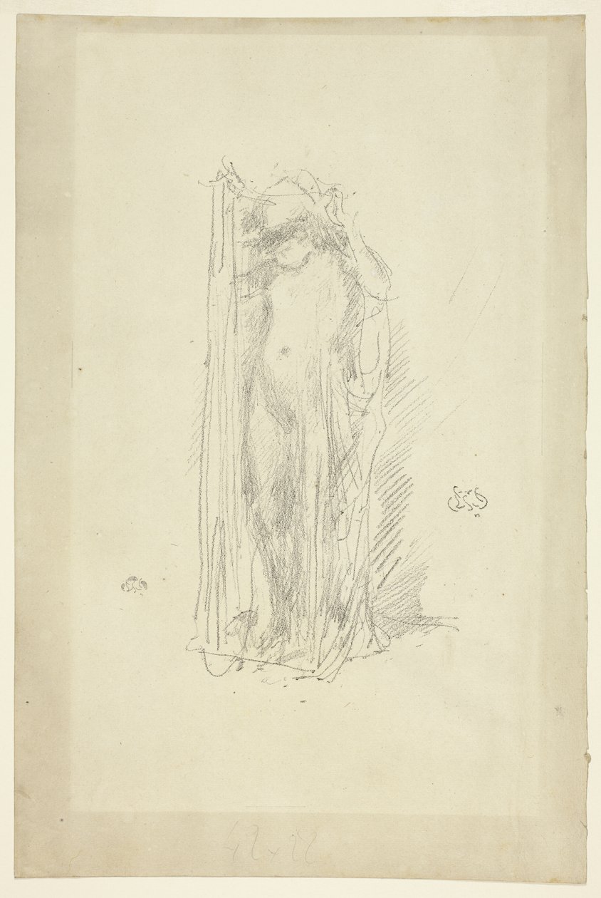 Model Drapering af James Abbott McNeill Whistler