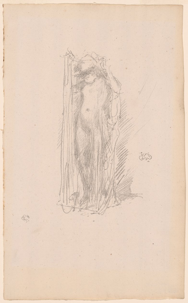 Model Drapering af James Abbott McNeill Whistler