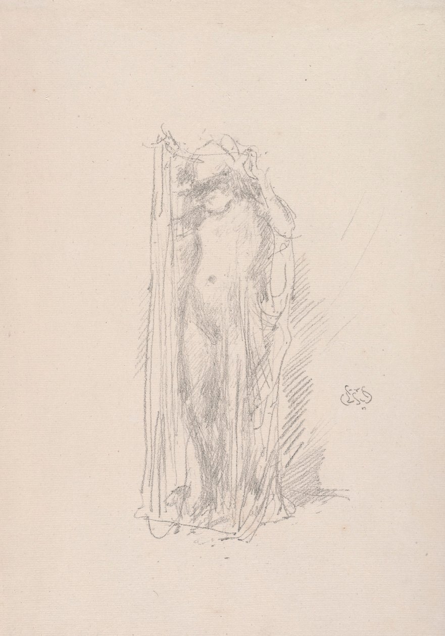 Drapering af modeller af James McNeill Whistler