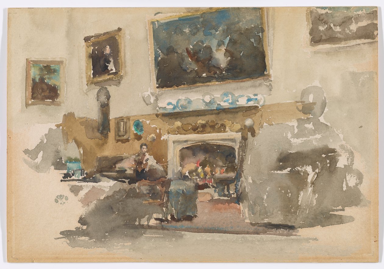 Moreby Hall af James Abbott McNeill Whistler