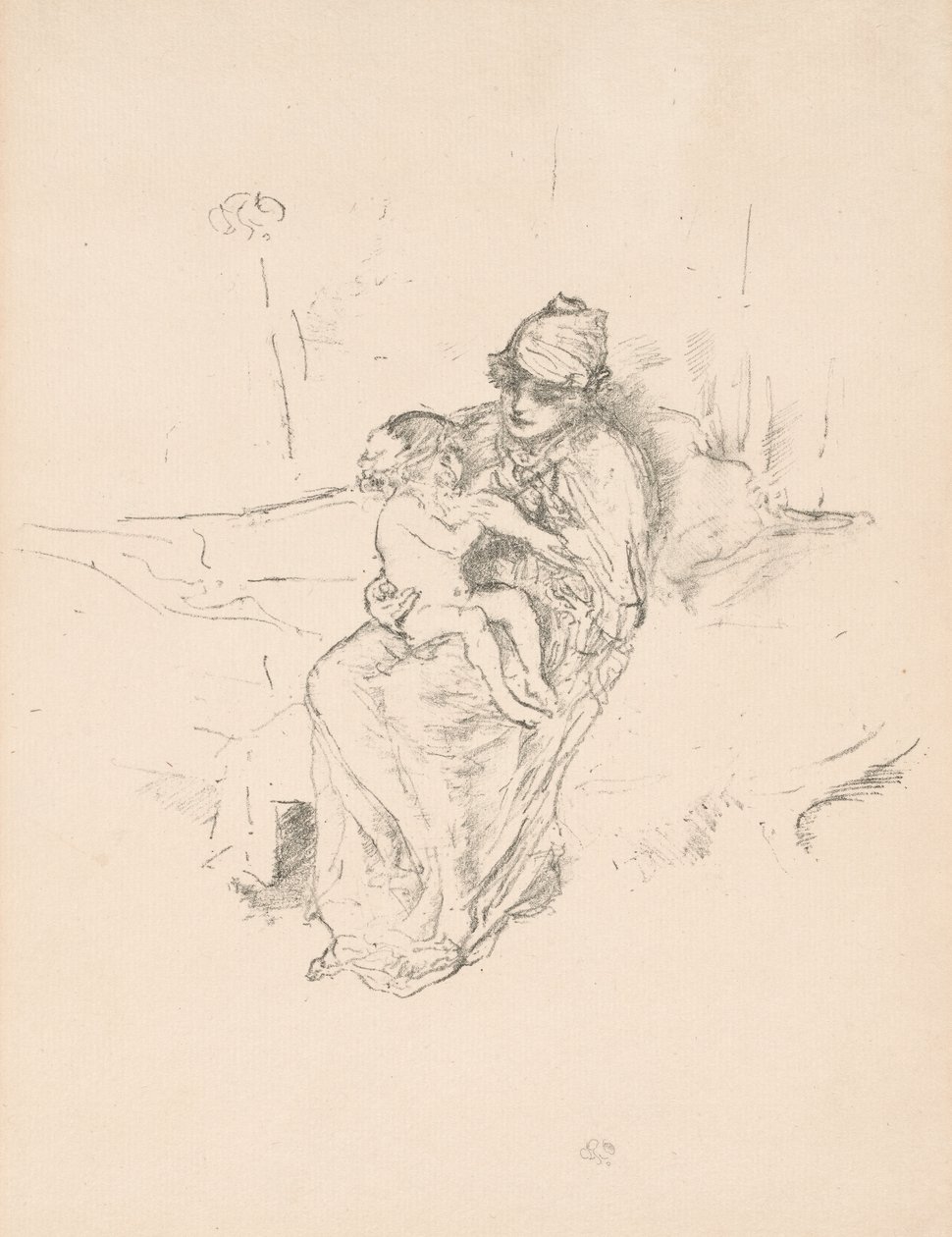 Mor og barn, nr. 1 af James Abbott McNeill Whistler