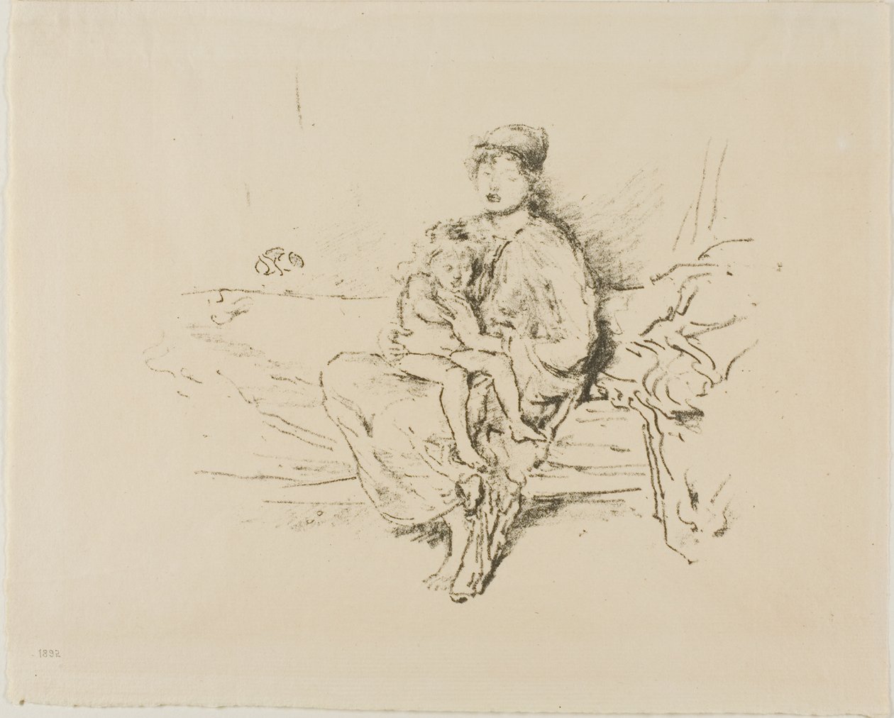 Mor og barn, nr. 2 af James Abbott McNeill Whistler