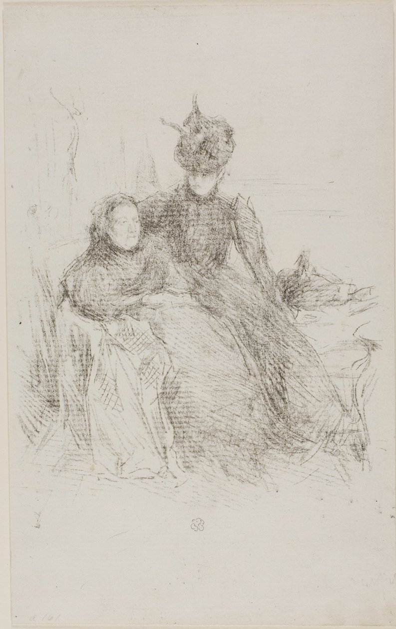 Mor og datter af James McNeill Whistler