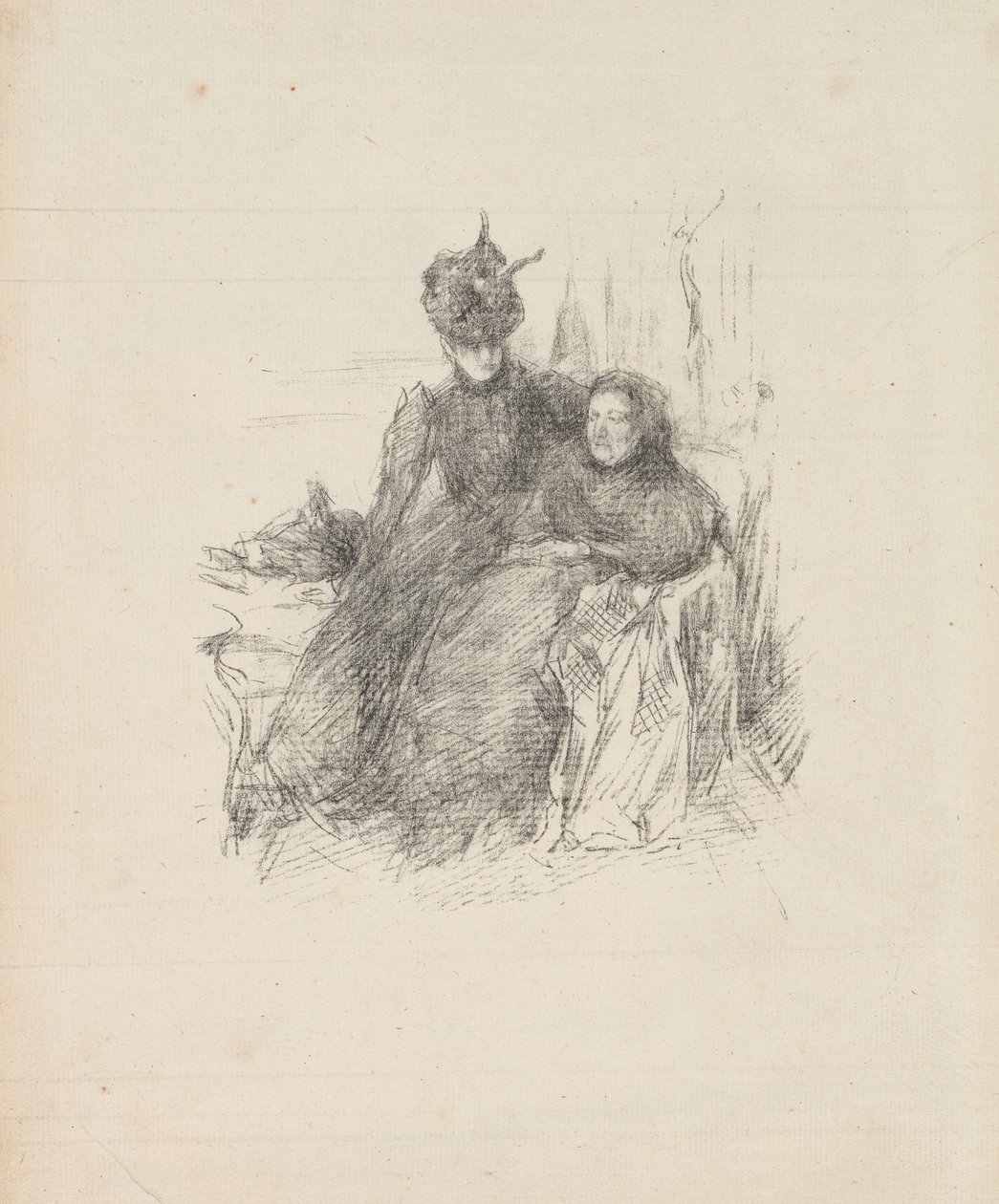 Mor og datter af James Abbott McNeill Whistler