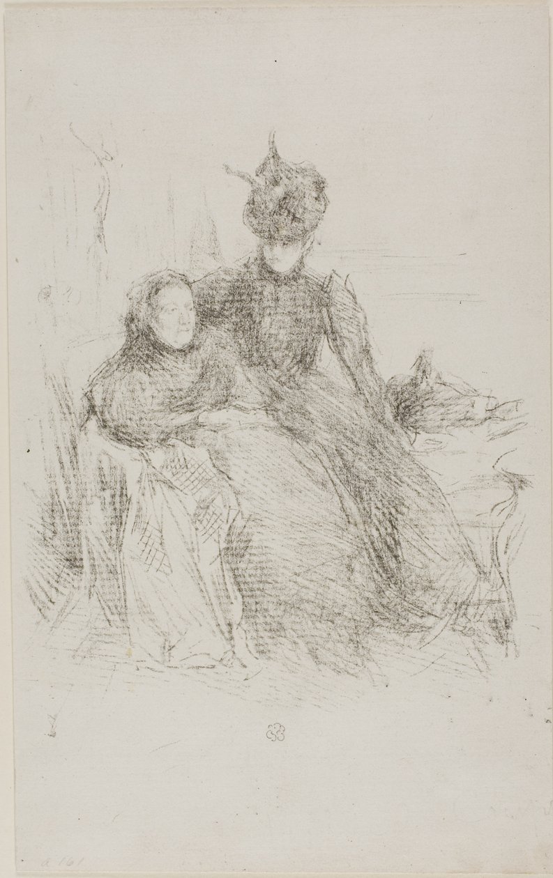 Mor og datter af James Abbott McNeill Whistler