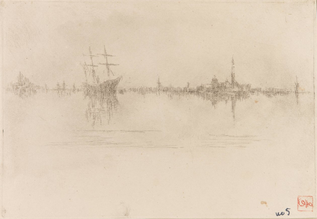 Nocturne af James Abbott McNeill Whistler