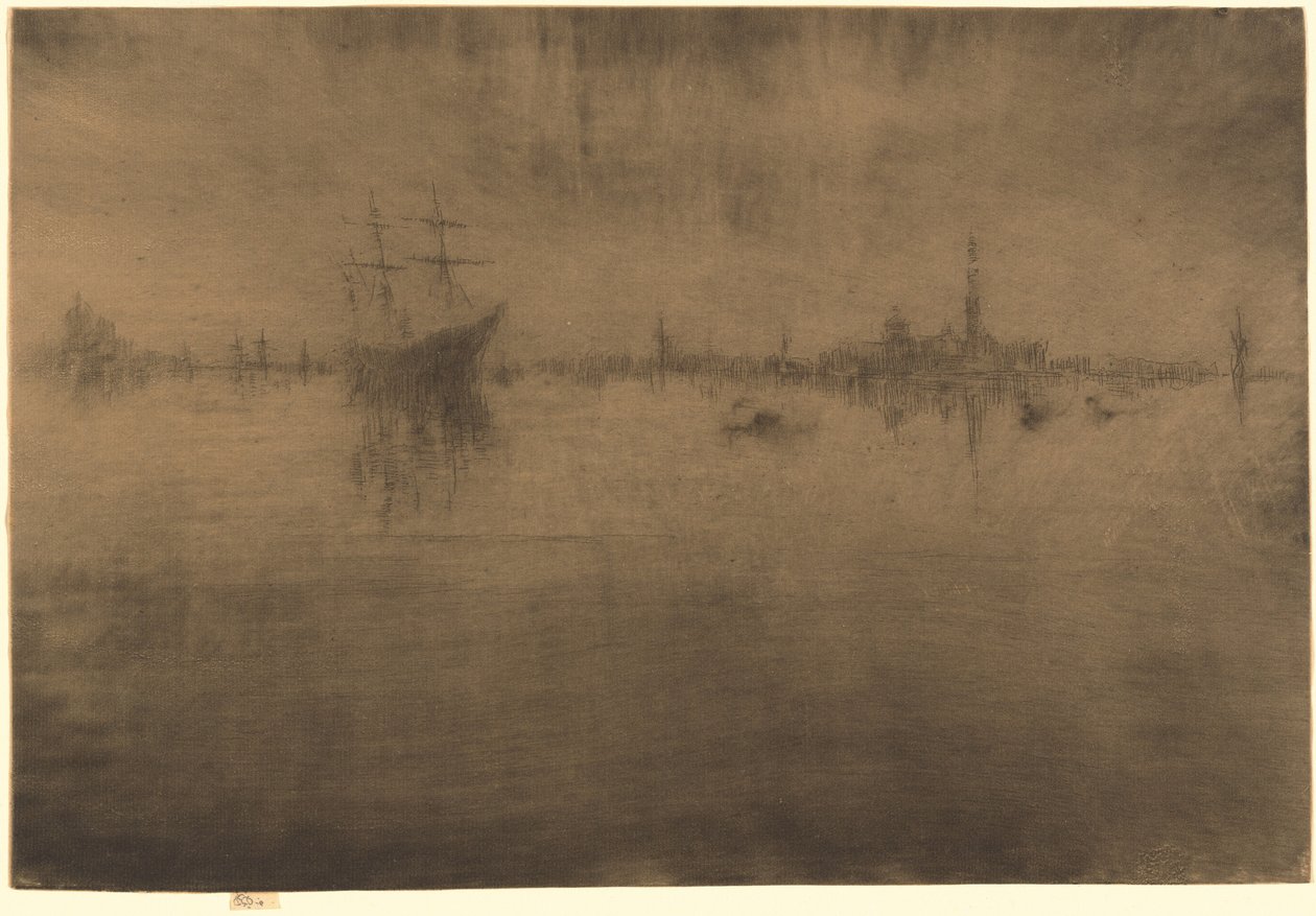 Nocturne af James Abbott McNeill Whistler