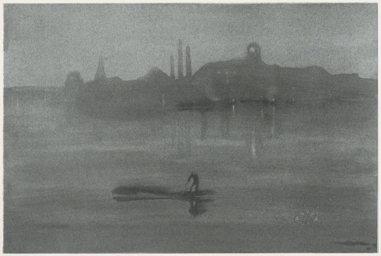 Nocturne af James Abbott McNeill Whistler