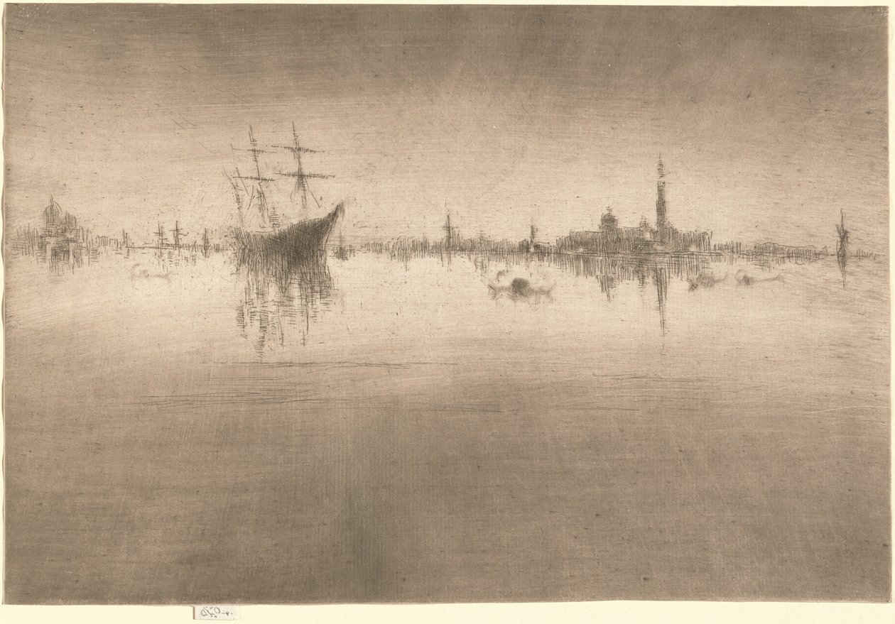 Nocturne af James Abbott McNeill Whistler