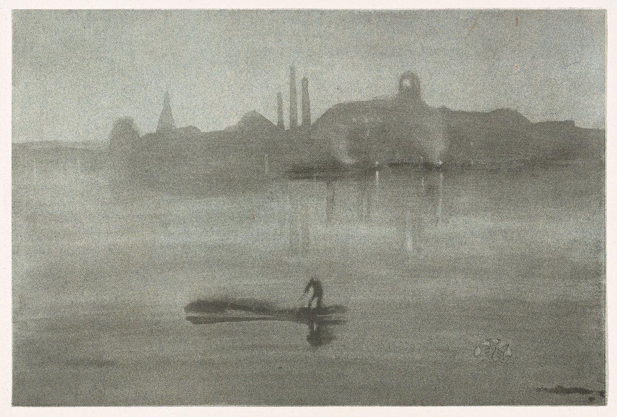 Nocturne af James Abbott McNeill Whistler