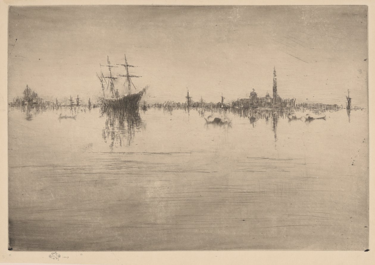 Nocturne af James Abbott McNeill Whistler