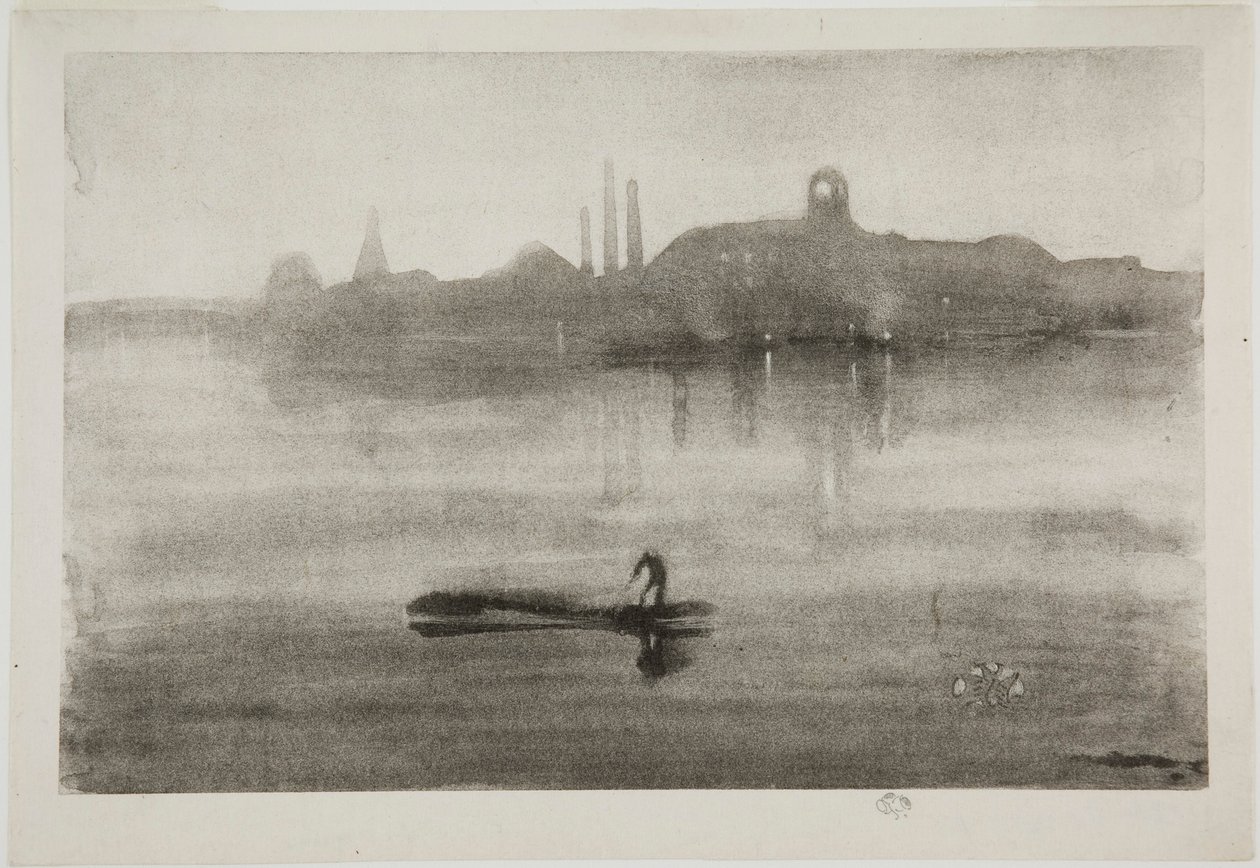 Nocturne af James Abbott McNeill Whistler