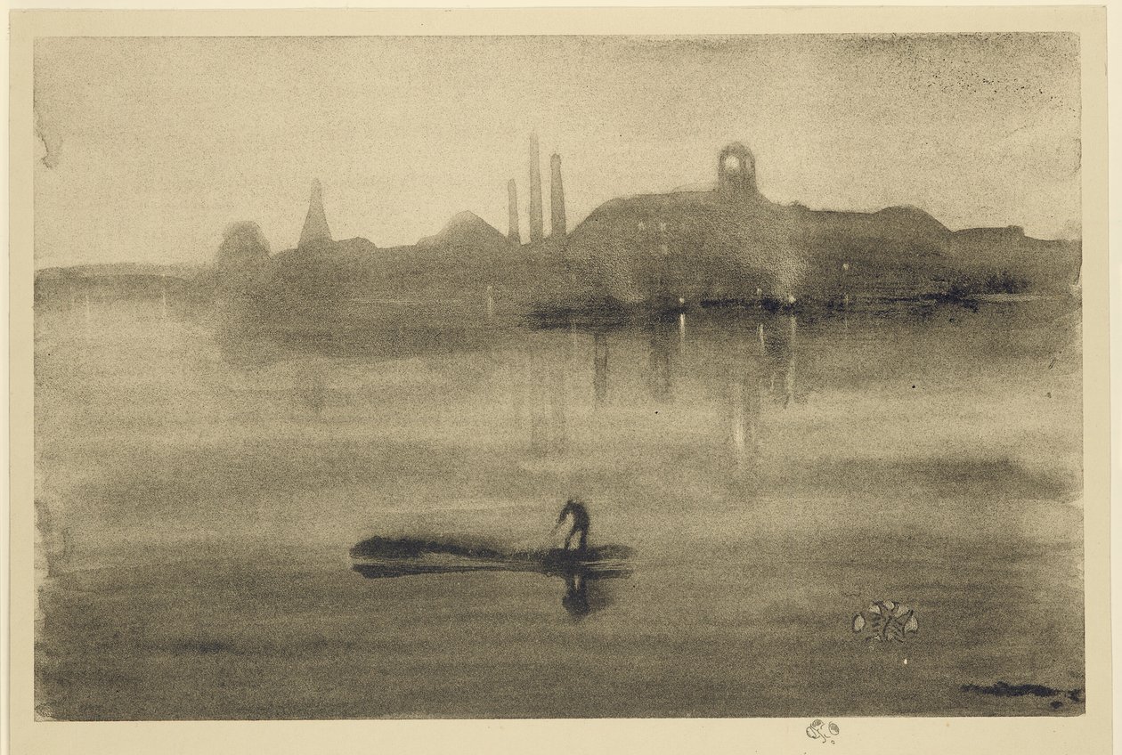 Nocturne af James Abbott McNeill Whistler