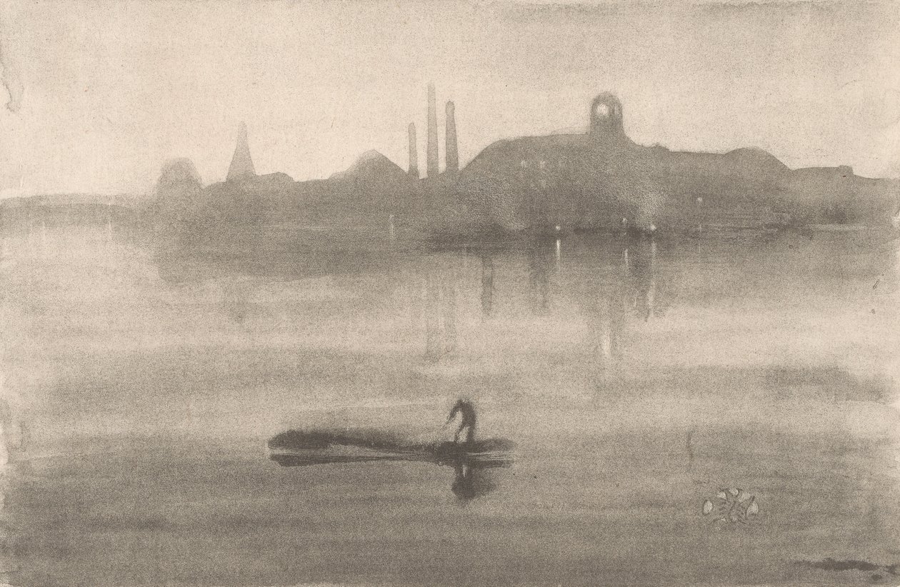 Nocturne af James Abbott McNeill Whistler