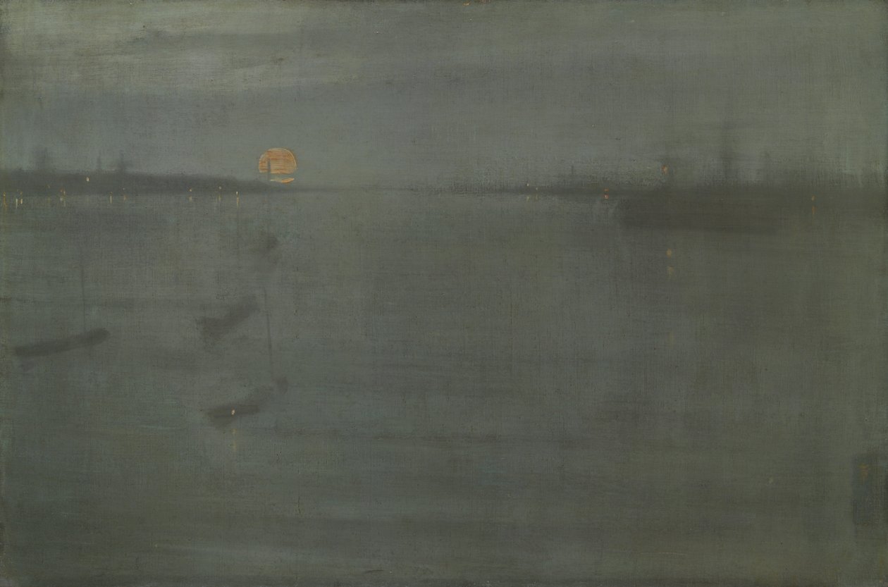 Nocturne: Blå og guld - Southampton Water af James McNeill Whistler