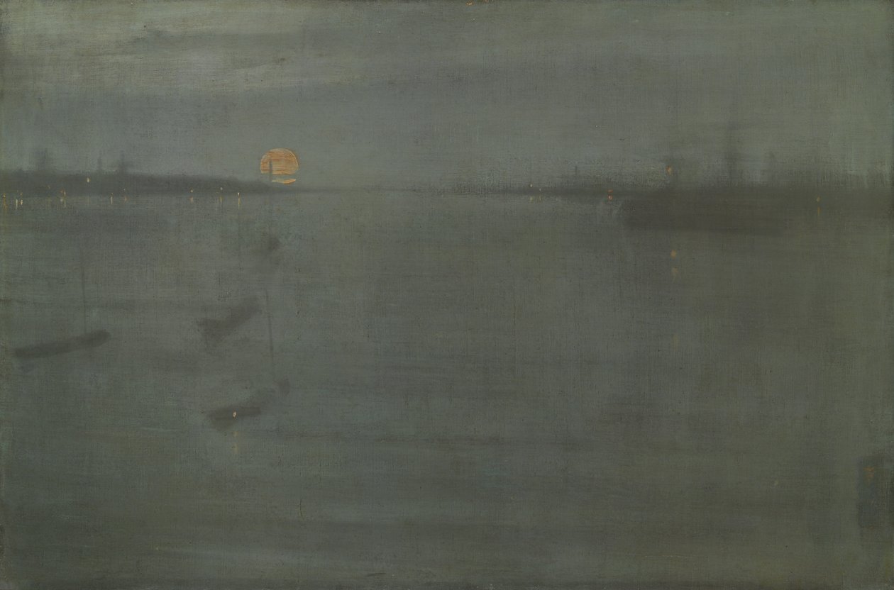 Nocturne: Blå og guld - Southampton Water af James McNeill Whistler