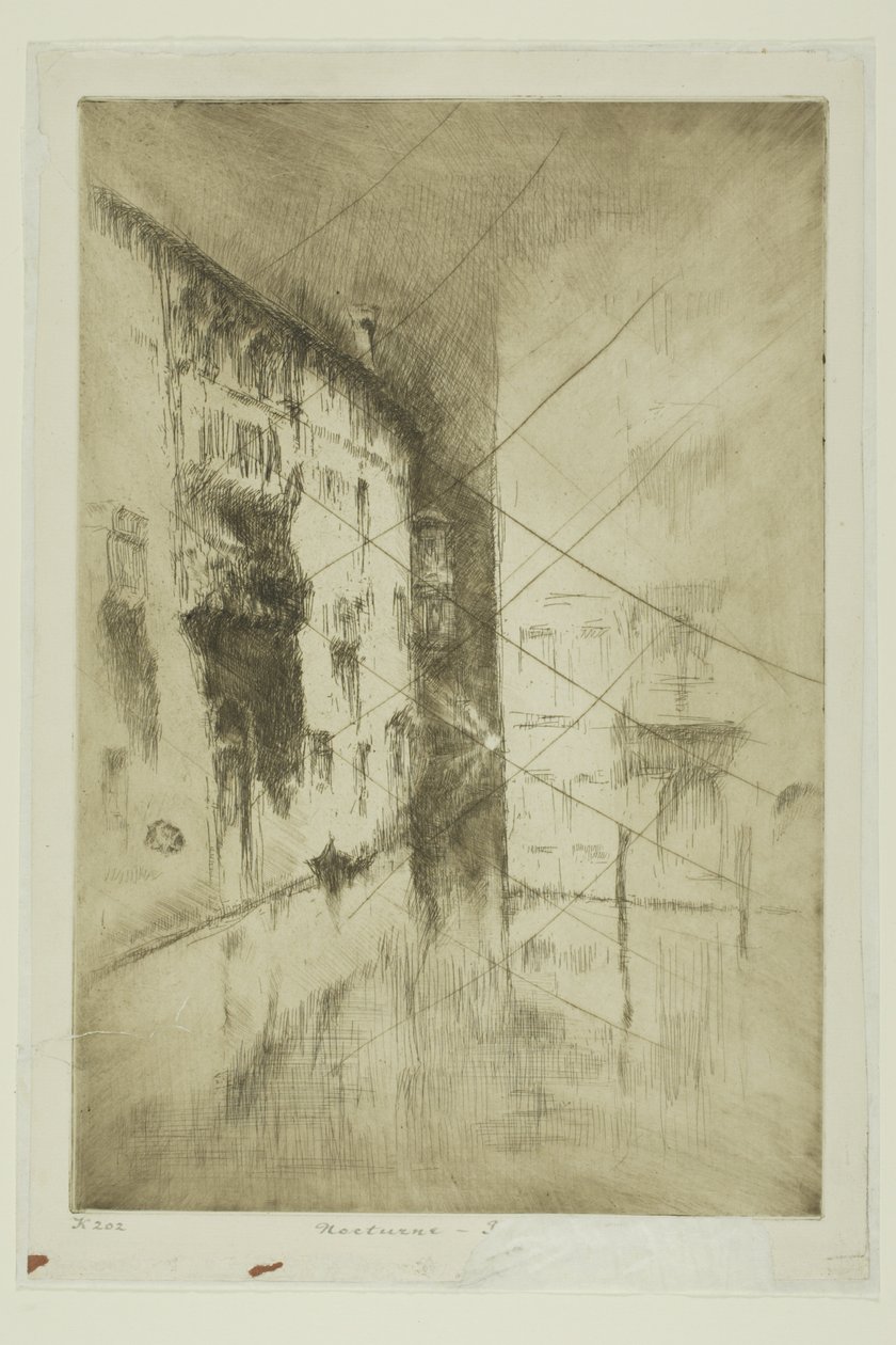 Nocturne: Paladser af James Abbott McNeill Whistler